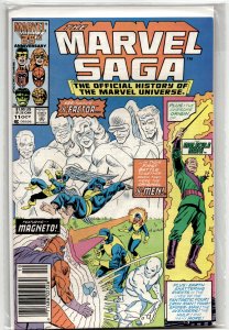 The Marvel Saga The Official History of the Marvel Universe #11 (1986) Marvel...
