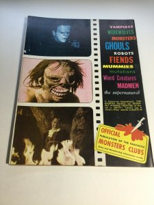 Fantastic Monsters Of The Films 6 Fn- Fine- 5.5 Magazine