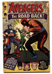 AVENGERS #22-CAPTAIN AMERICA-JACK KIRBY COVER-G