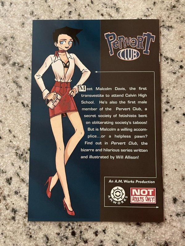 Pervert Club # 7 NM A.M. Works Indy Comic Book Will Allison J975