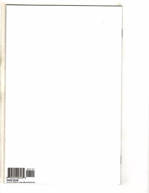 The Valiant # 1 NM 1st Print Blank Sketch Variant Cover Comic Book MK2