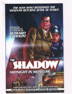 The Shadow # 23 NM 1st Print Variant Cover D Dynamite Ent. Comic Book S67