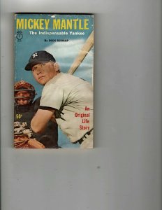 3 Books The Quality of Courage Mickey Mantle Indispensable Hank Aaron..714 JK27