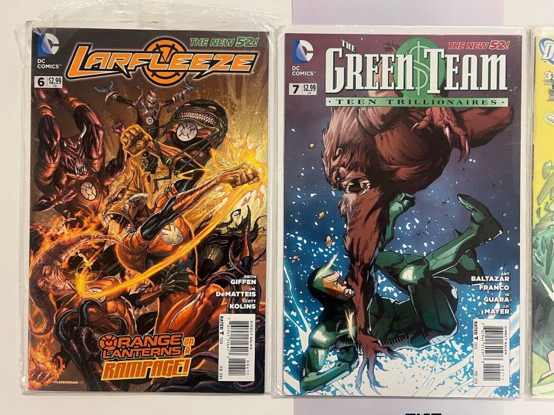 3 DC Comics Green Lantern # 32 + The Green Team # 7 + Larfleeze # 6 50 JS30