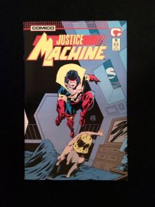 Justice Machine #15  Comico Comics 1988 VF/NM