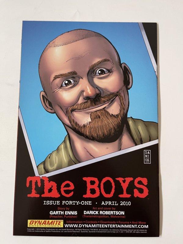 The Boys #40  - NM+  (2010)