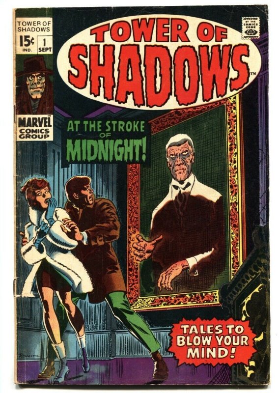 Tower of Shadows #1 comic book-MARVEL HORROR-VG