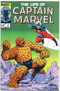 Life of Captain Marvel (1985 series)  #2, NM + (Stock photo)