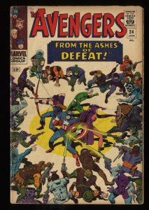 Avengers #24 FN 6.0 Marvel Comics Thor Captain America
