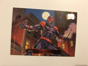 Night Thrasher #83 card : 1994 Marvel Masterpieces, NM; Hilderbrandt art