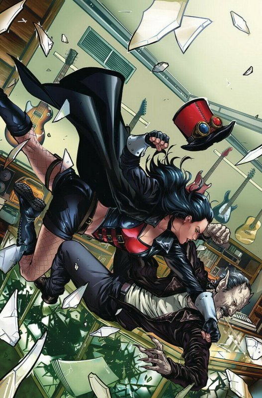 VAN HELSING VS DRACULAS DAUGHTER (2019 ZENESCOPE) #1 VARIANT CVR B PRESALE-08/14