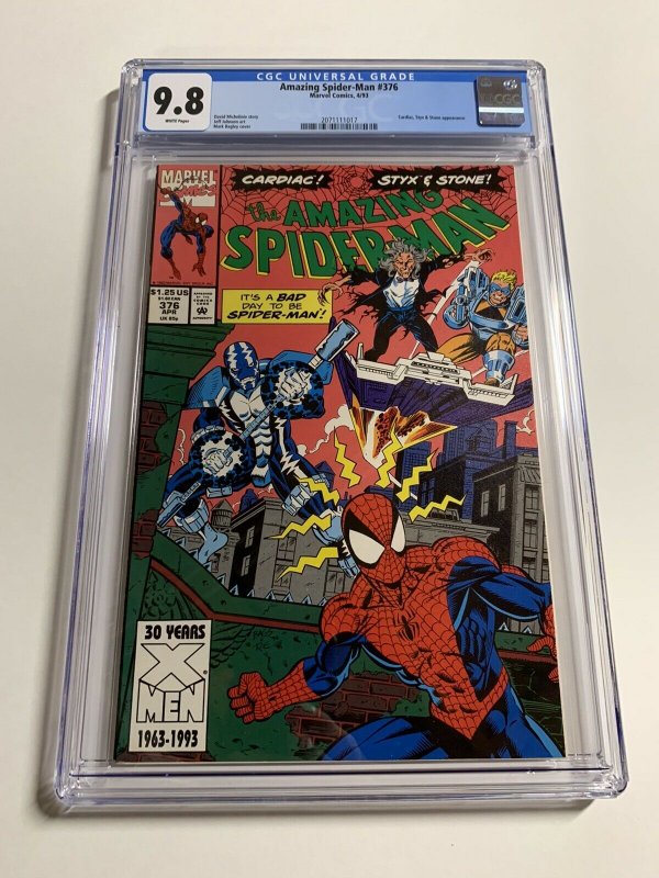 Amazing Spider-man 376 Cgc 9.8 White Pages Marvel