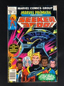 Marvel Premiere #41 (1978) 1st Team Appearance of Seeker 3000!