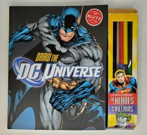 Batman Draw the DC Universe NEW Draw Inside the Book- KLUTZ Includes Tools