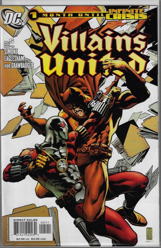 Villains United #1-6 (DC, 2005) NM