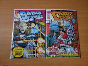 Cable: Blood and Metal 1-2 Complete Set Run! ~ NEAR MINT NM ~ 1992 Marvel Comics