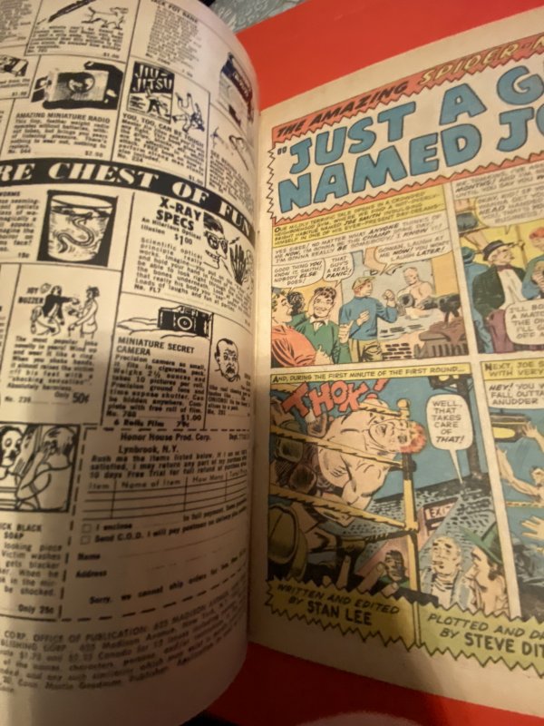 The Amazing Spider-Man #38 (1966) a guy named joe mid higher grade