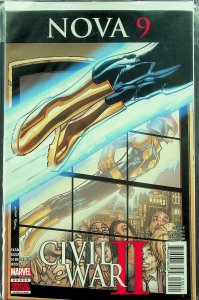 Nova #8-9 (Jun-Jul 2016, Marvel) - 2 comics - Near Mint