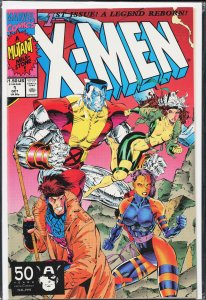 X-Men #1 Colossus and Gambit Cover (1991) X-Men [Key Issue]