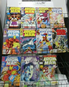 IRON MAN 193-327 (1985-1996)  Sampler 23 diff copper to modern, Armor Wars II 