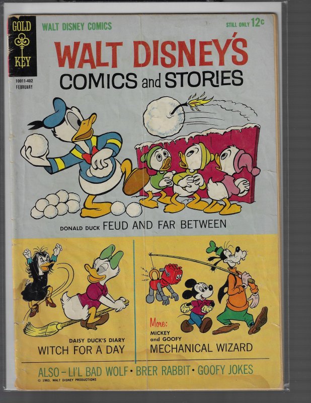 Walt Disney's Comics and Stories #281 (Gold Key, 1964)