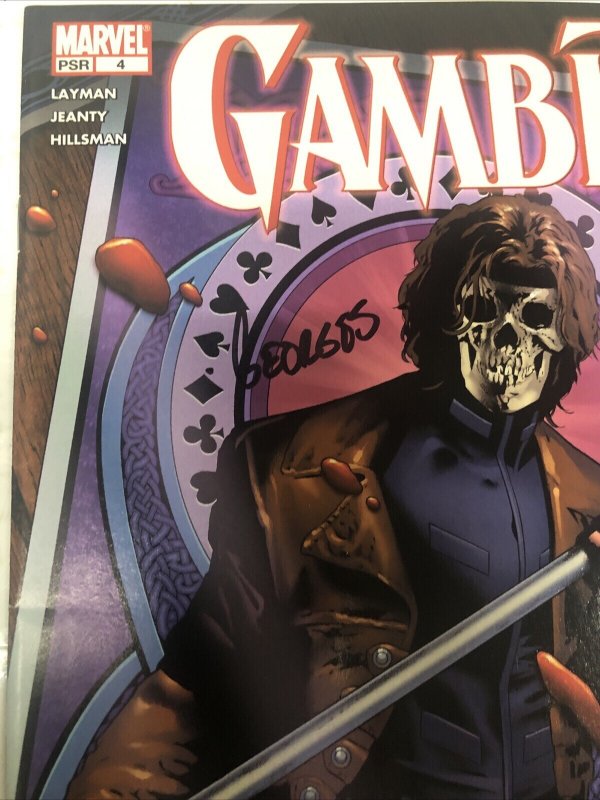 Gambit (2005) # 4 Variant • Signed Georges Jeanty • Marvel Comics • John Layman