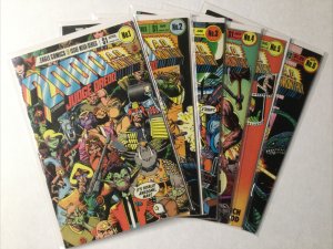 2000 A.D. Monthly 1-6 1 2 3 4 5 6 Lot Set Run Nm- Near Mint- 9.2 Eagle Comics