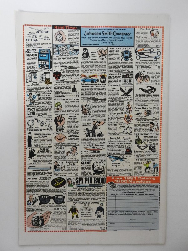 Iron Man #149 VG+ Condition moisture stain fc