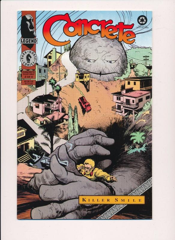 CONCRETE #1-4 (1,2,3,4) Mini series run  ~ Dark Horse Comics ~ NM (HX405)