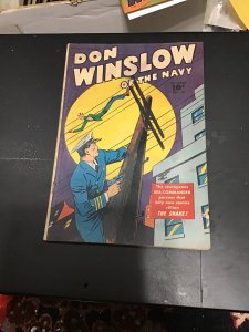 Don Winslow of the Navy #50 (1947) Don vs. The Snake! mid grade! VG/FN Wow!