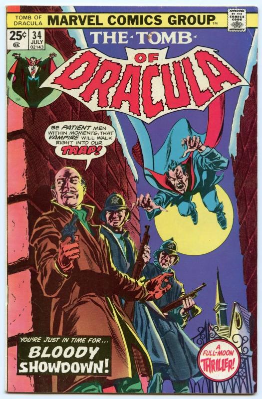 Tomb of Dracula 34 Jul 1975 FI- (5.5)