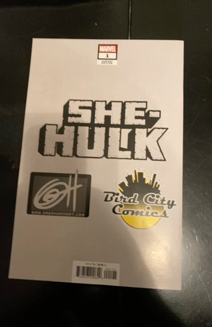 She-Hulk #1 (2022)Greg horn signed after dale keown cover