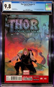 Thor: God of Thunder #2 Direct Edition (2012) - CGC 9.8 - Cert#4657733024