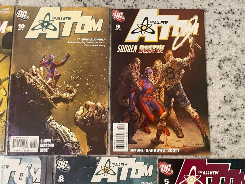 7 Atom DC Comic Books # 5 6 7 8 9 10 11 Batman Superman Flash Aquaman 59 J854