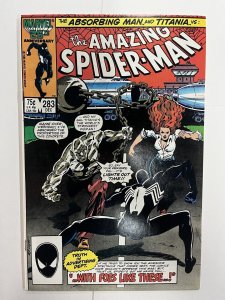 Amazing Spider-Man #283 VF 1st Mongoose Cameo Marvel Comics C248