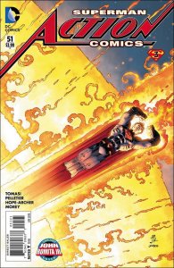 Action Comics (2011) 51-B John Romita Jr. Cover VF/NM