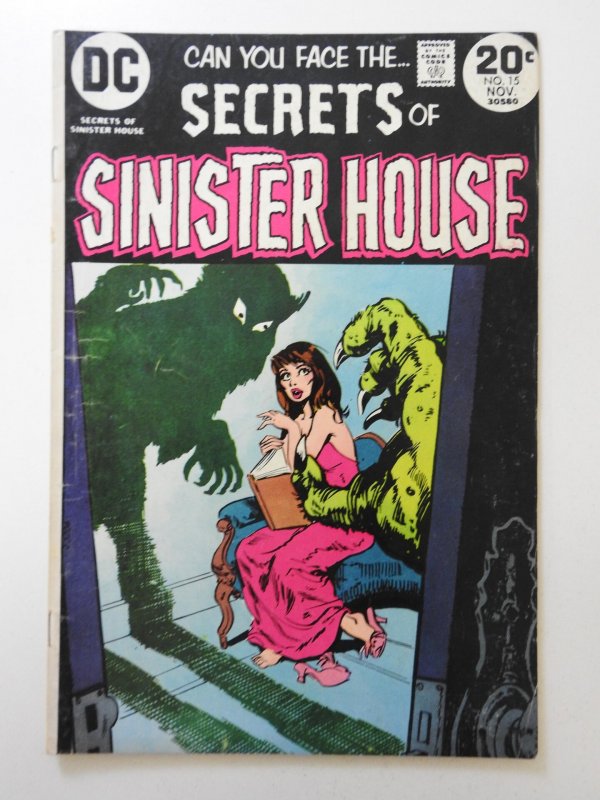 Secrets of Sinister House #15 (1973) VG Condition!