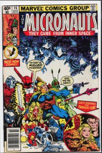 Micronauts #15 (1980) Micronauts