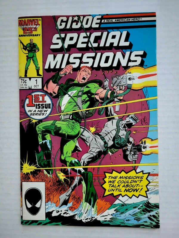 G.I. Joe Special Missions #1 (Marvel, 1986) 1st mission! New series
