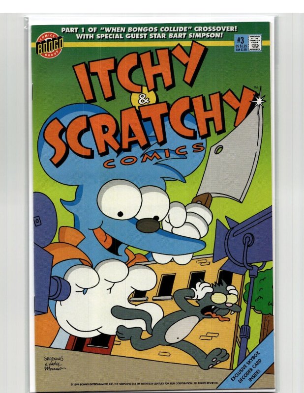 Itchy & Scratchy Comics #3 (1994) Itchy & Scratchy