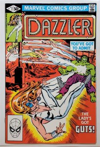 Dazzler #7 (Sept 1981, Marvel) 7.0 FN/VF
