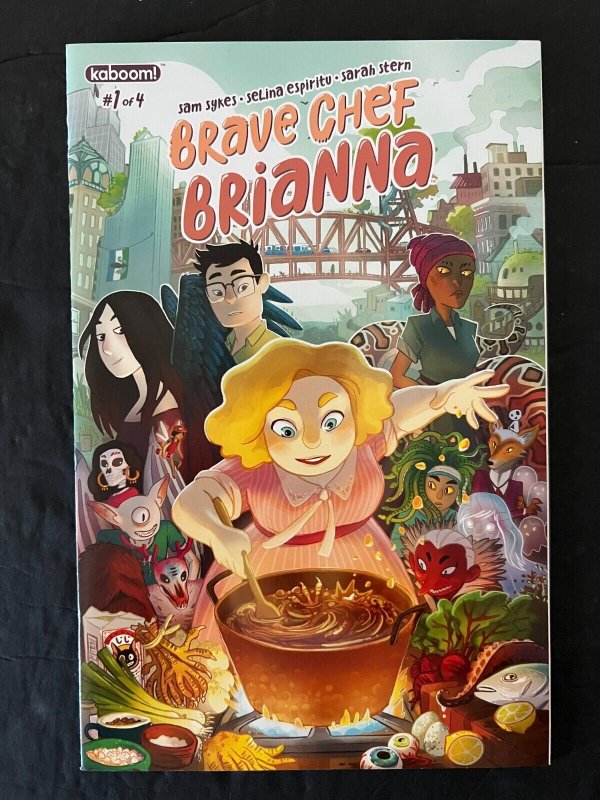 Brave Chef Brianna Full Set #1-4 BOOM Comics 2017 NM 