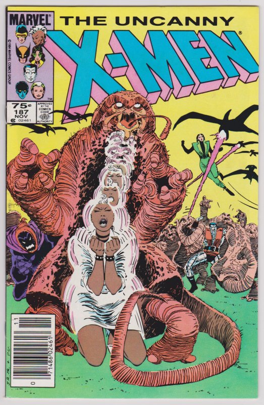 Uncanny X-Men #187 (VF+)