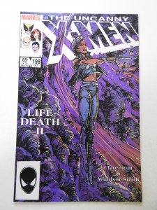 Uncanny X-Men #198 FN Condition! small stain bc