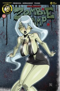 ZOMBIE TRAMP #59 COVER E MENDOZA VARIANT (MR)