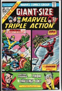 Giant-Size Marvel Triple Action #2 (1975) Doctor Strange