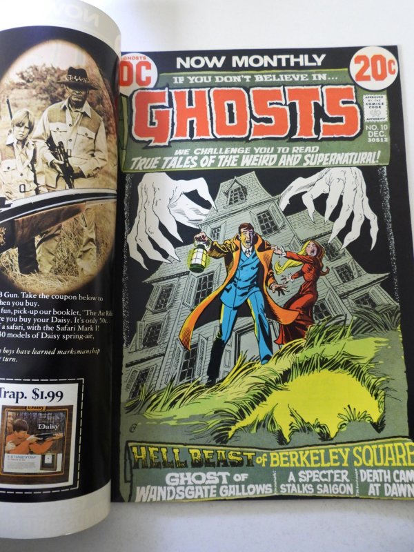 Ghosts #10 (1972) Double cover FN+/FN Condition