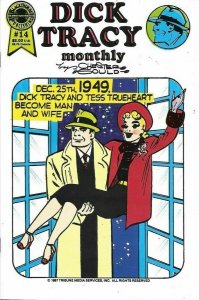 Dick Tracy Monthly #14 Blackthorne Publishing Comics June Jun 1987 (VFNM)