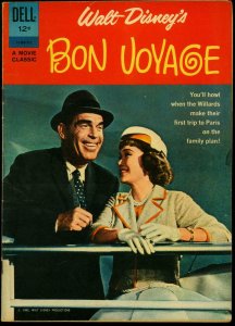 Walt Disney's Bon Voyage Comics 1966- Dell- Photo cover FN