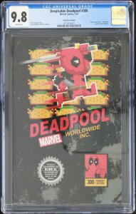 Despicable Deadpool 300 CGC 9.8 Nintendo Game Box Variant Super Mario Bros.